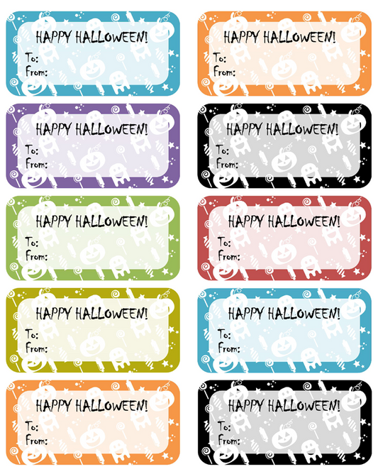 HALLOWEEN LABELS
