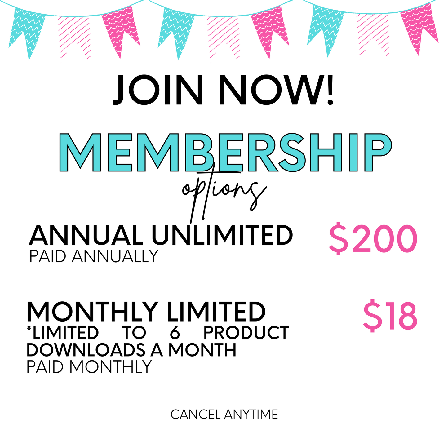 ANNUAL UNLIMITED MEMBERSHIP