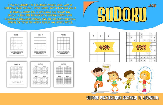 SUDOKU FOR KIDS ACTIVITY BOOK
