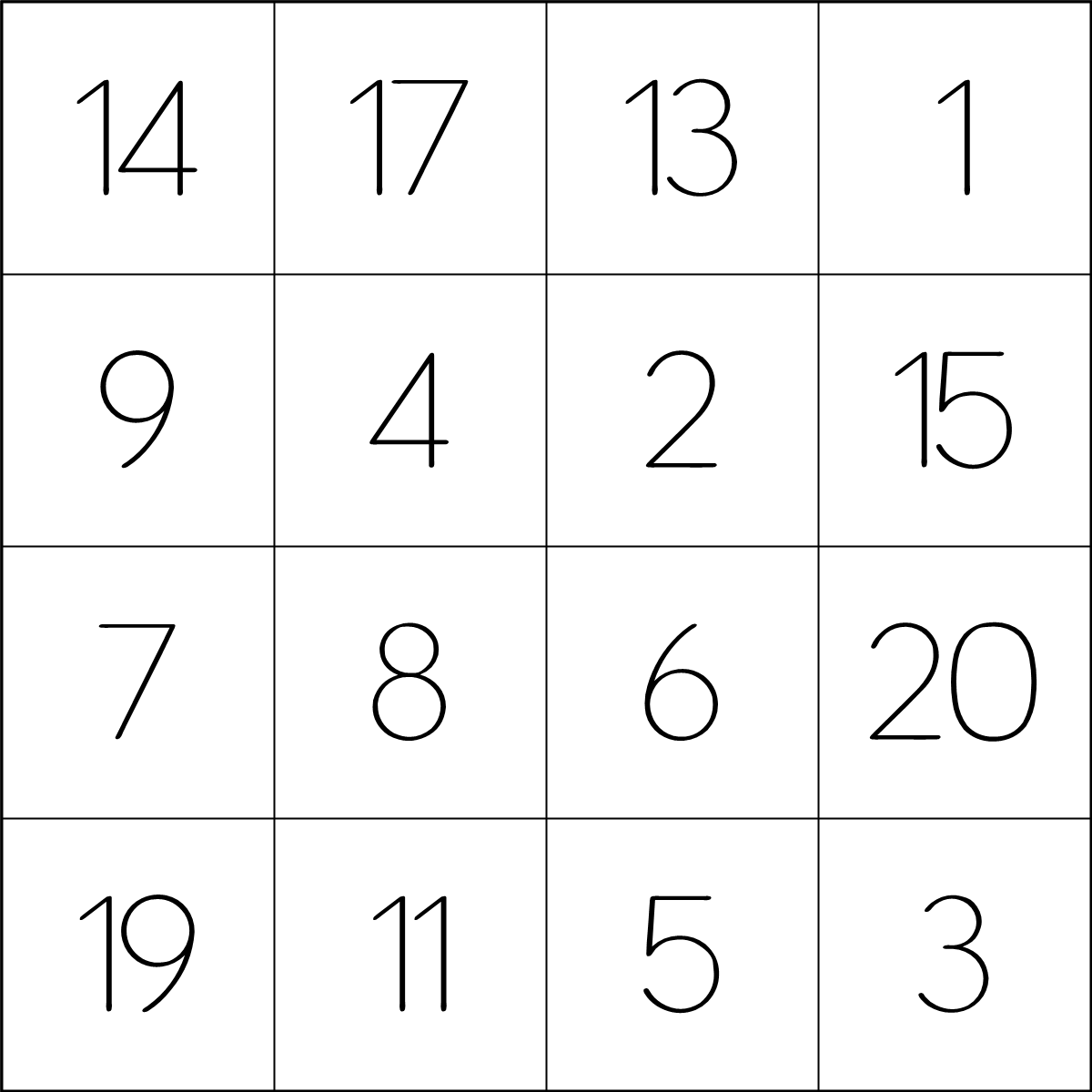 Simply Love PLR Number Bingo Template Set