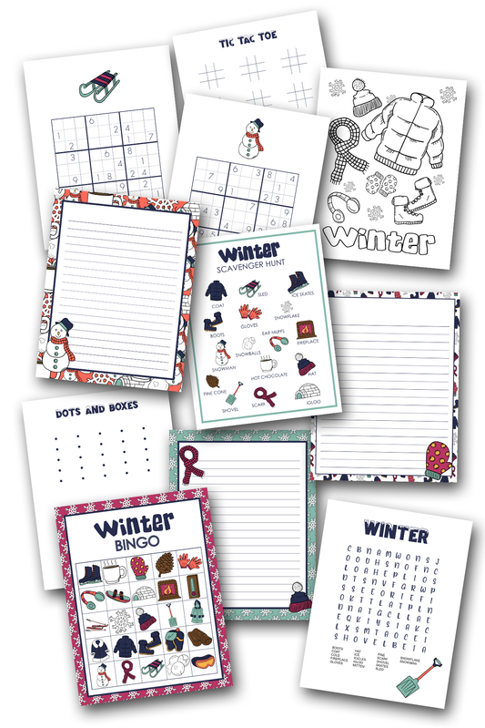 Simply Love PLR Winter Activity Set