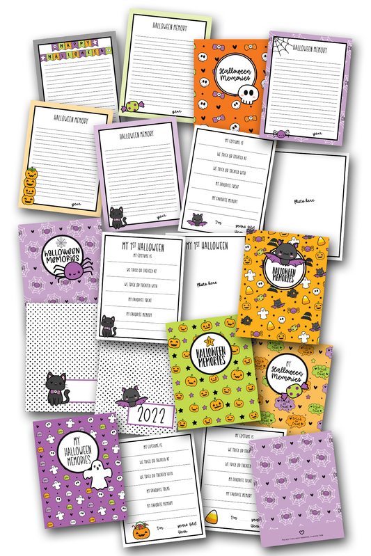 Simply Love PLR My Halloween Memories Journal and Photo Keepsake