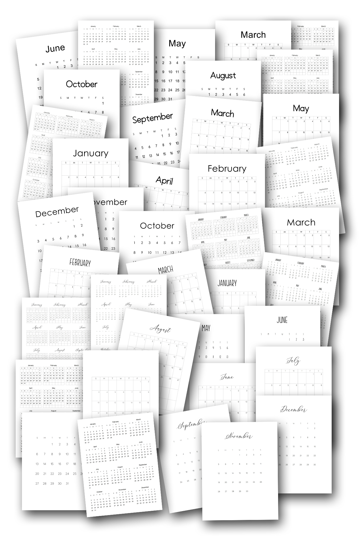 2023 Calendar Templates