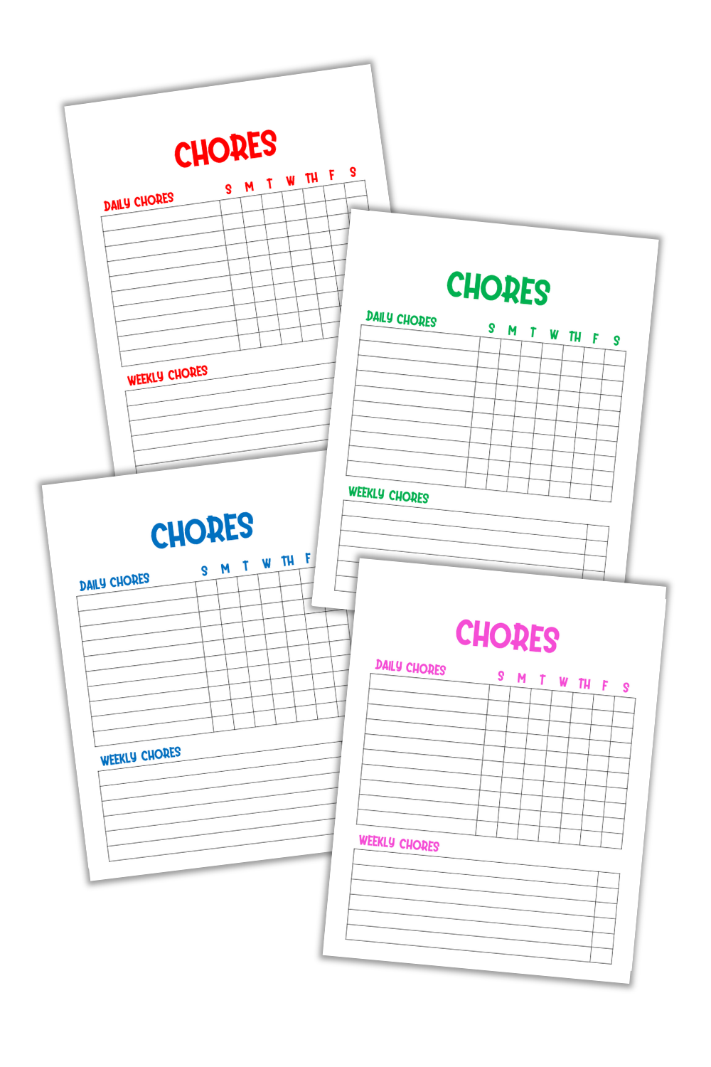 Free Downloadable Chore Chart Templates free-downloadable-chore-chart-templates