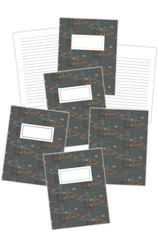 Simply Love PLR Dinosaur Outline Book Covers