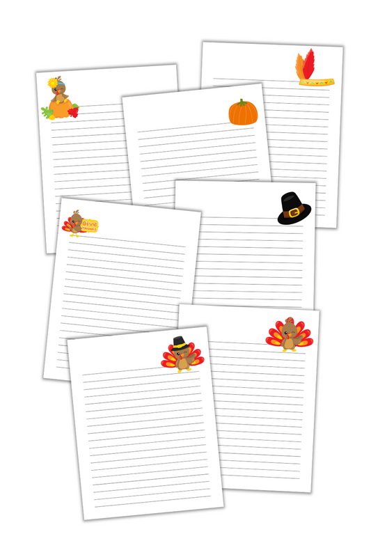 Simply Love PLR Thanksgiving Journal Pages