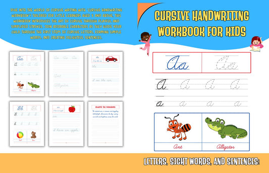 CURSIVE HANDWRITING WORKBOOK FOR KIDS