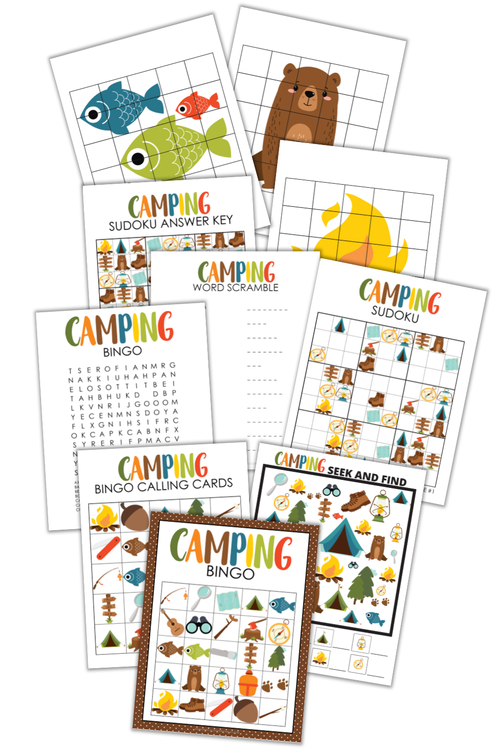 Camping Activity Set