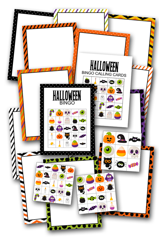 Simply Love PLR Halloween Bingo Template Set
