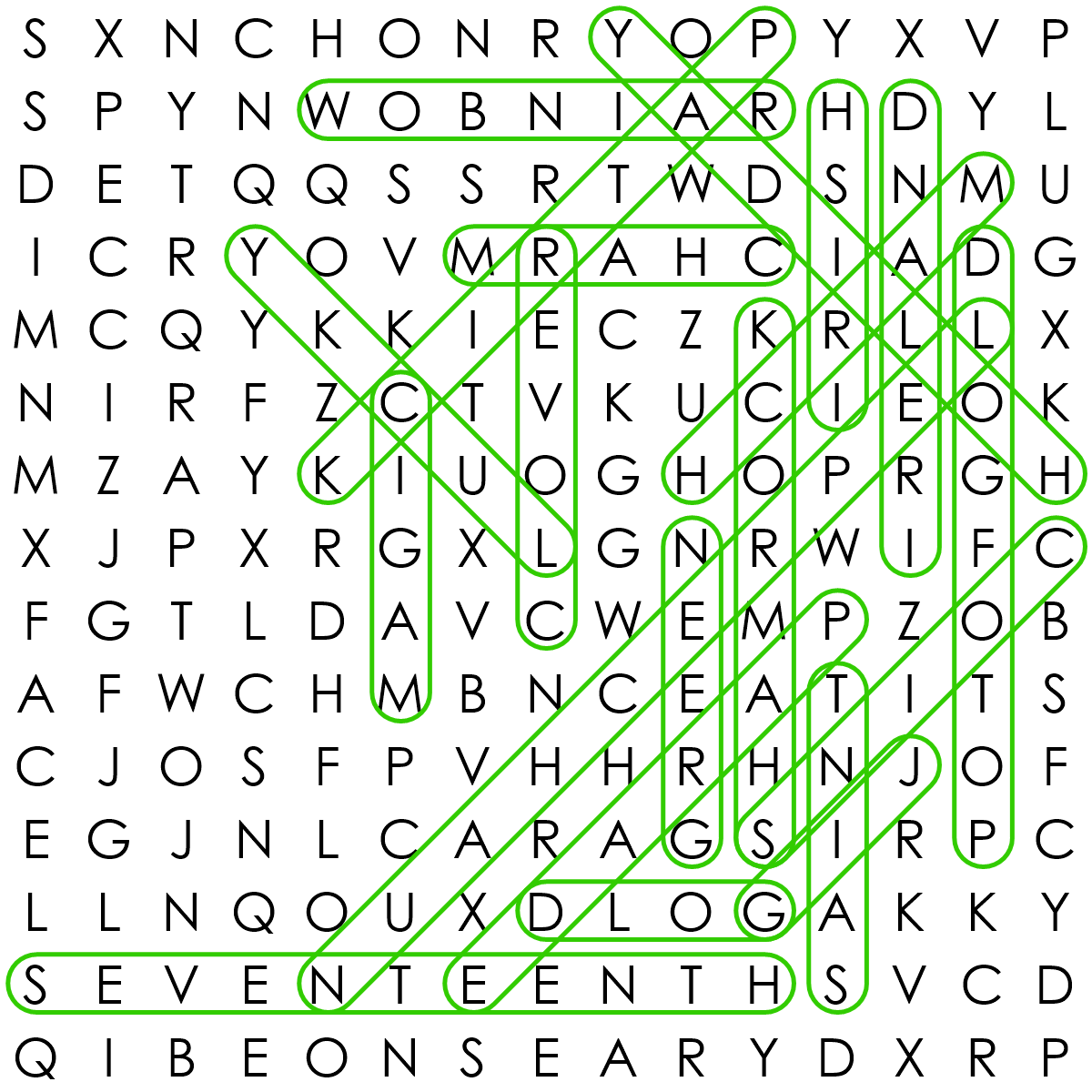 Simply Love PLR St. Patrick's Day Word Search Template