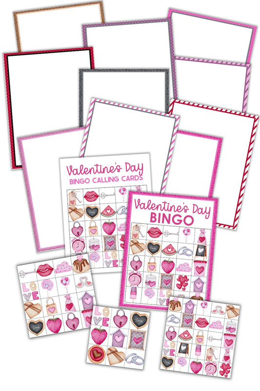 Simply Love Printab les Valentine's Day Bingo Template