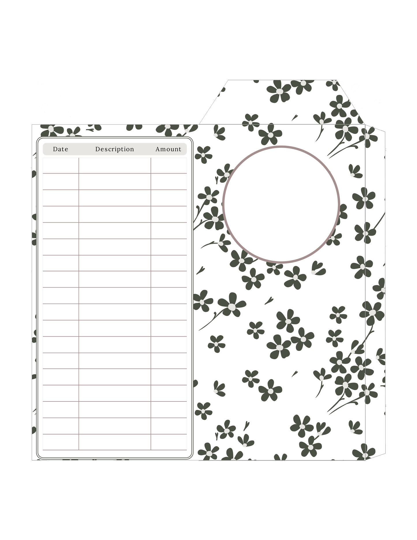 FLORAL CASH ENVELOPES - SET OF 10