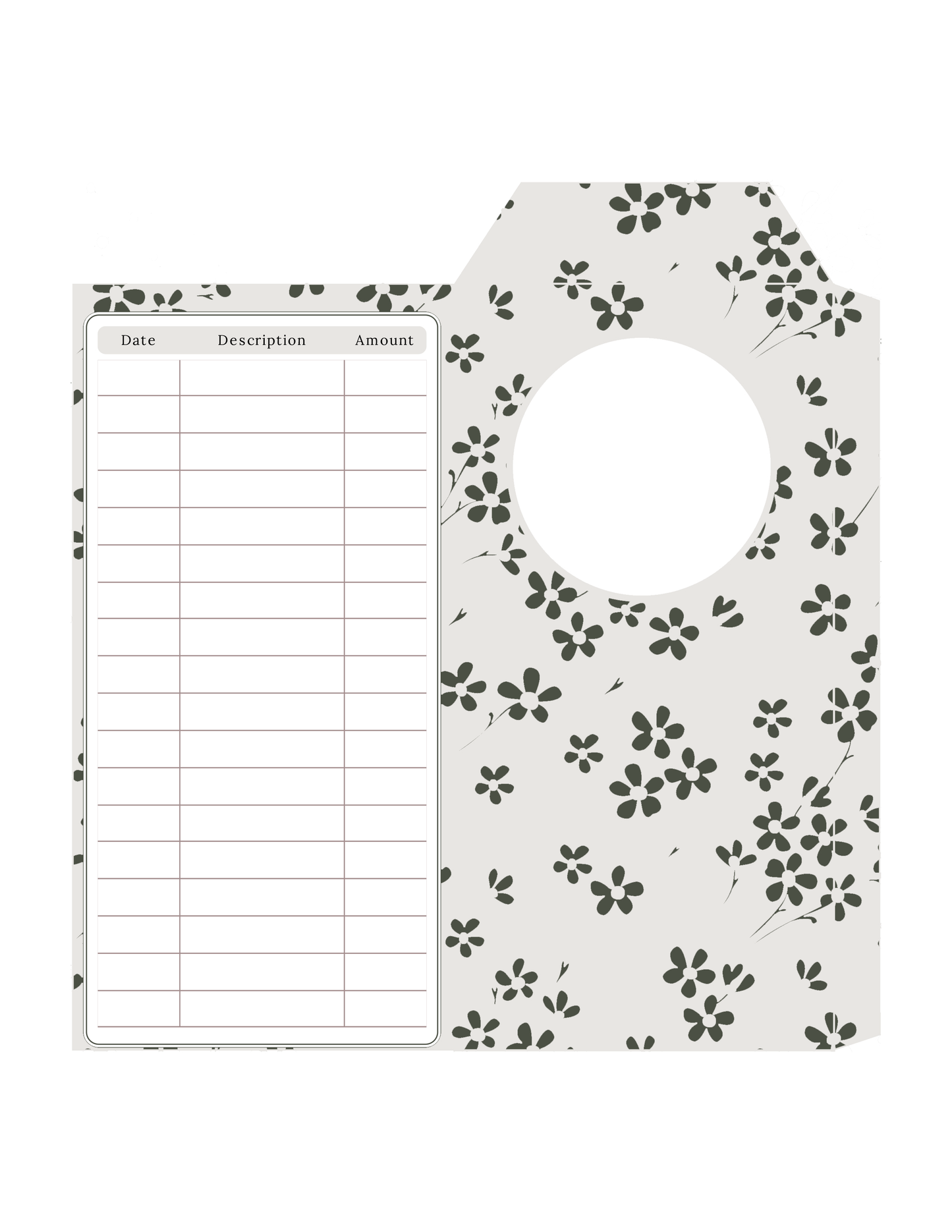 FLORAL CASH ENVELOPES - SET OF 10