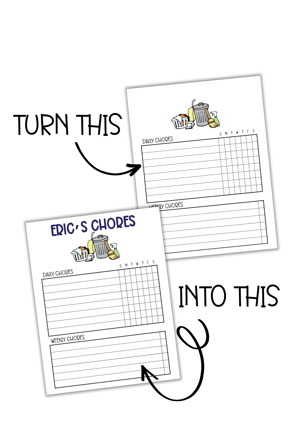 Chore Chart Template 