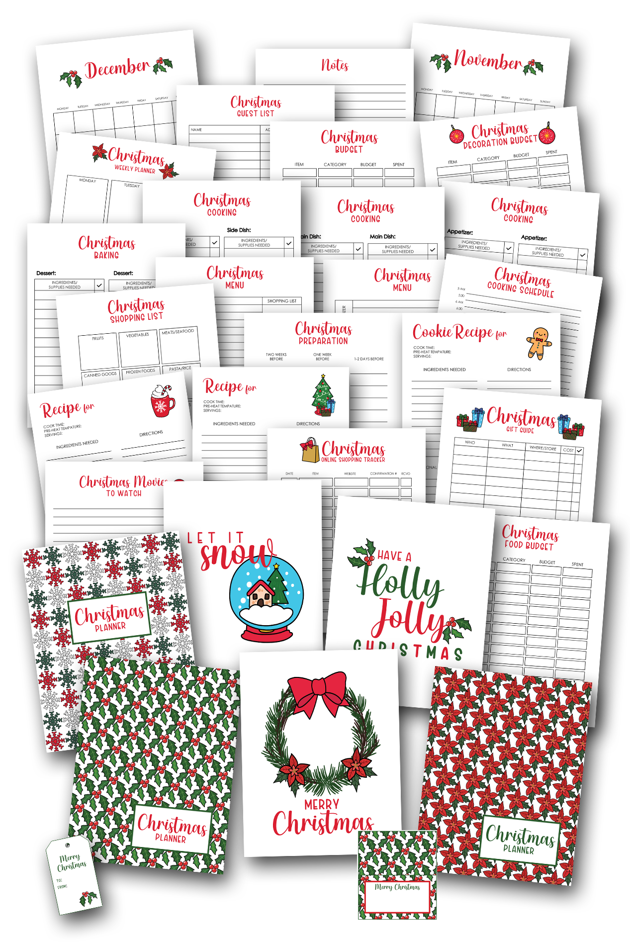 Christmas Holiday Planner