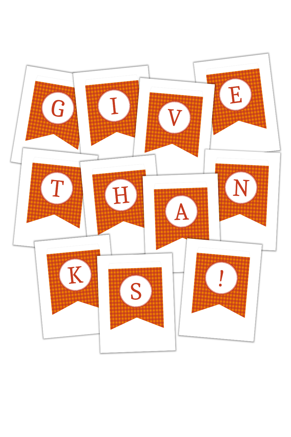 Give Thanks Printable Banner 