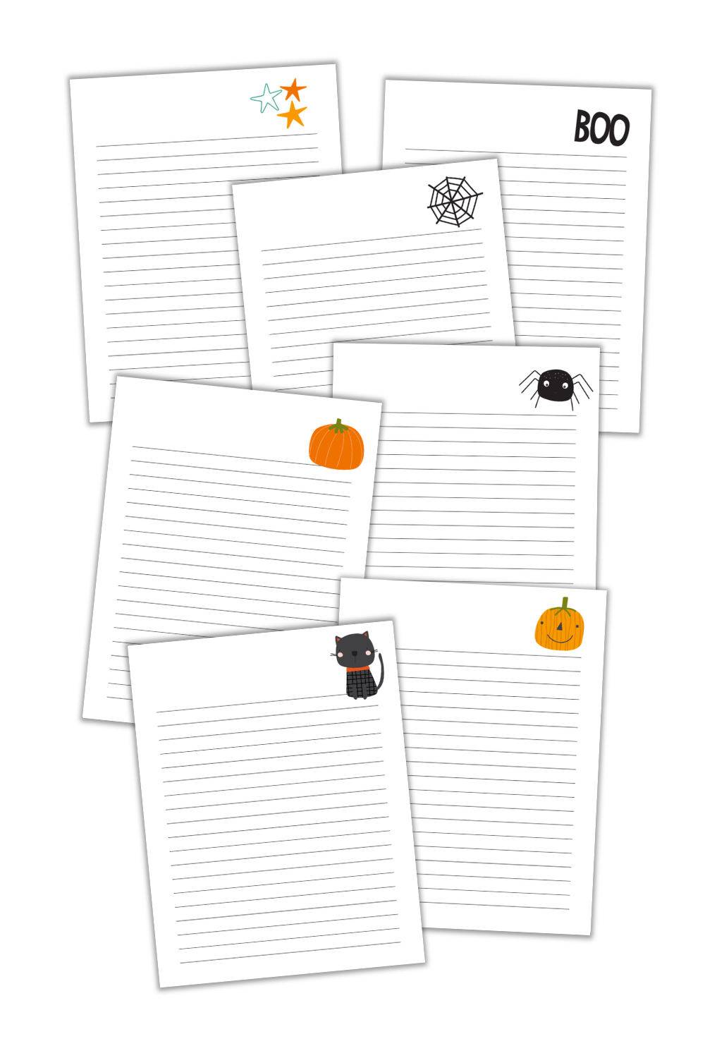 Simply Love PLR Halloween Journal Pages