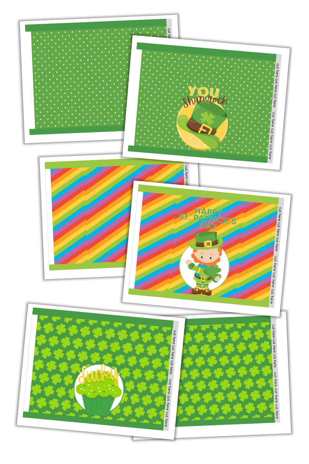    Simply Love PLR St. Patricks Day Treat Bag Template